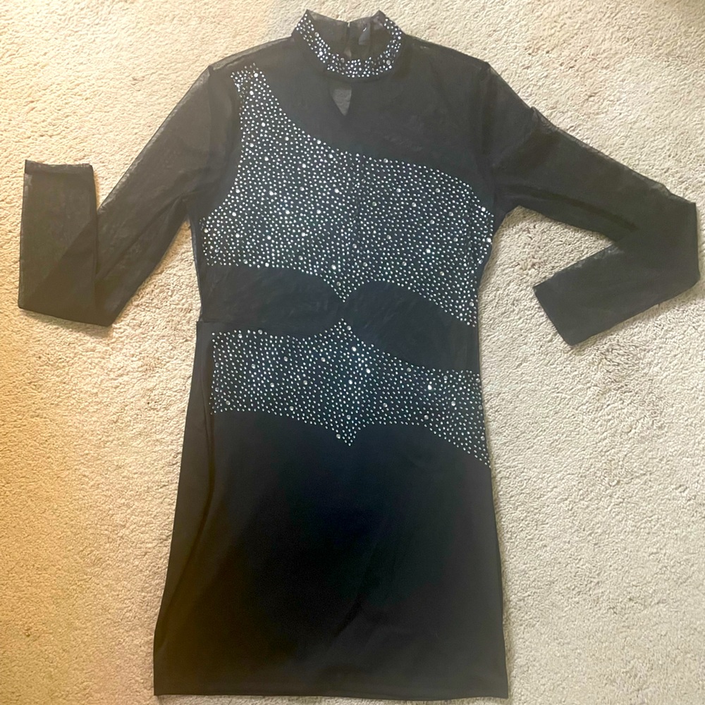 Sexy Little Black Dress, this is sheer.